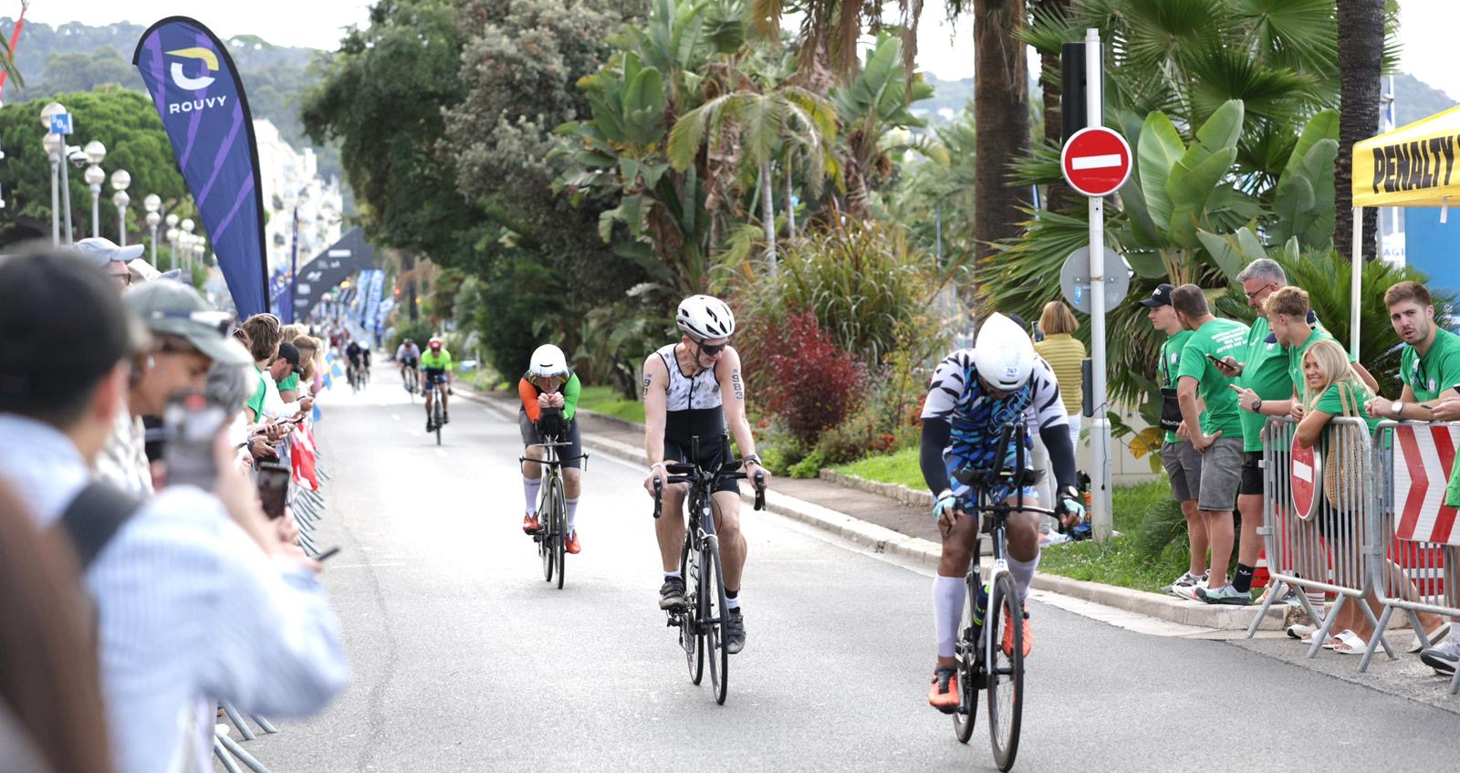Bruce Greenhalgh at an Ironman triathlon event
